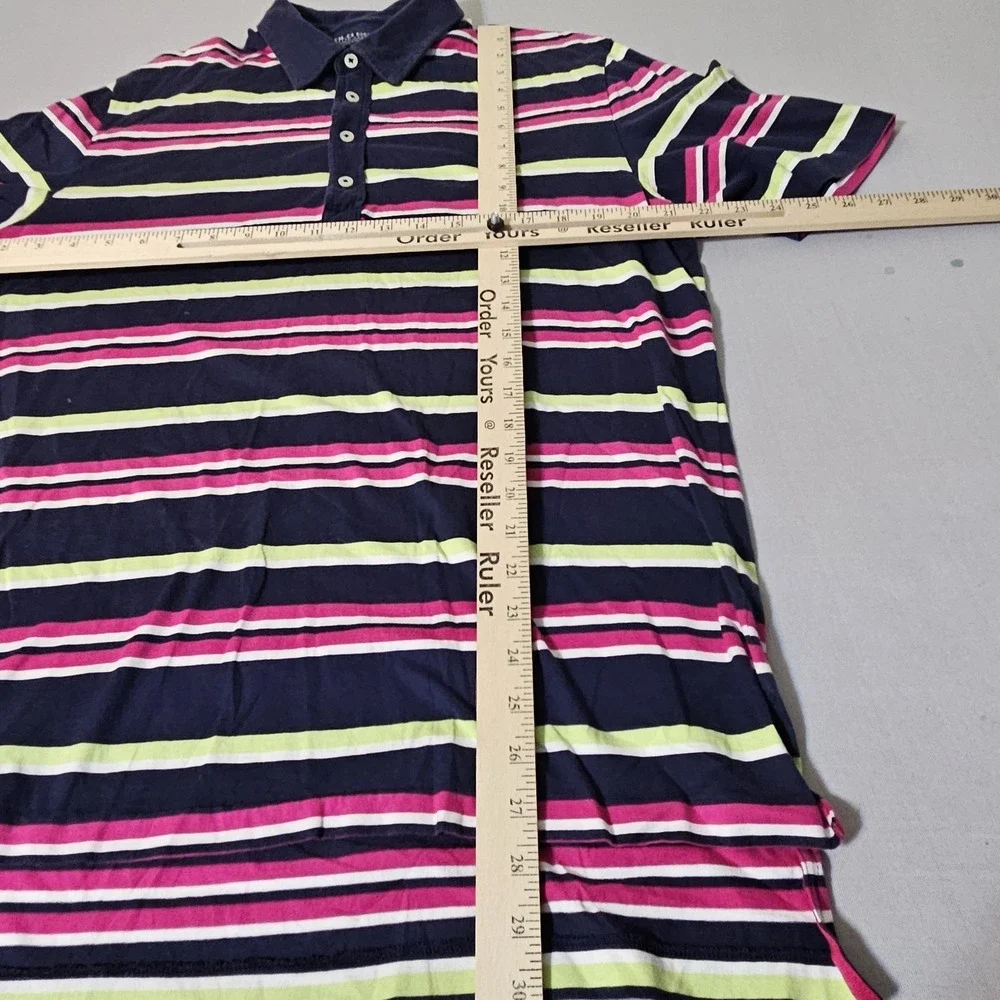 Vintage‎ Polo Ralph Lauren Yacht Club Shirt Men 2XL Striped Custom Fit Regatta
